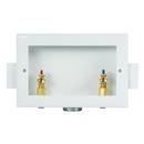 Guy Gray™ White 3 x 14 x 9-1/4 in. Washing Machine MIP or Sweat Supply Box 