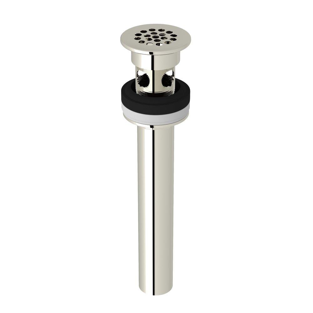 ROHL&reg; Polished Nickel Slotted Grid Drain 