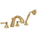 ROHL&reg; Inca Brass Two Handle Roman Tub Faucet 