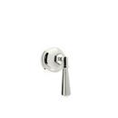 ROHL&reg; Satin Nickel Volume Control Valve Trim with Single Lever Handle 