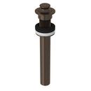 ROHL® Tuscan Brass Brass Non Slotted Lift and Turn Drain with 10 in. Tailpiece 