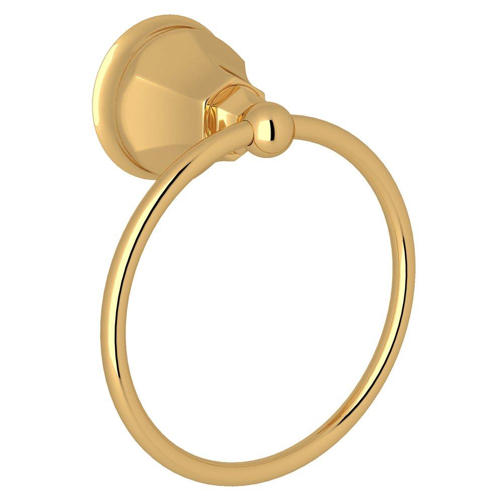 ROHL&reg; Inca Brass Towel Ring *PALLAD Inca Brass 