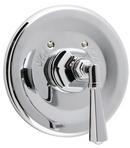 Single Handle Thermostatic Valve Trim in Polished Chrome