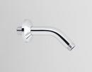 Wall Mount Shower Arm with Sliding Flange in Polished Nickel