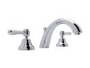 8 gpm Tub Filler with Double Lever Handle in Polished Chrome