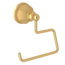 ROHL&reg; Inca Brass HORZ Single Post Toilet Paper Holder Inca Brass *PALLAD 