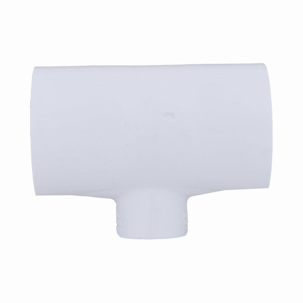 White PVC Schedule 40 Tee 