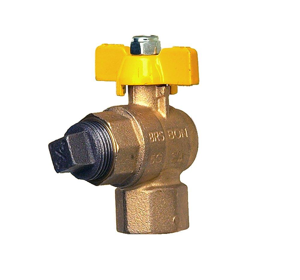 Gastite FNPT 90 Degree Shut Off Valve 
