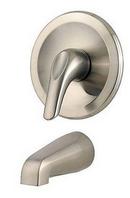 Pfister Brushed Nickel Single Handle Wall Mount Filler (Trim Only) 