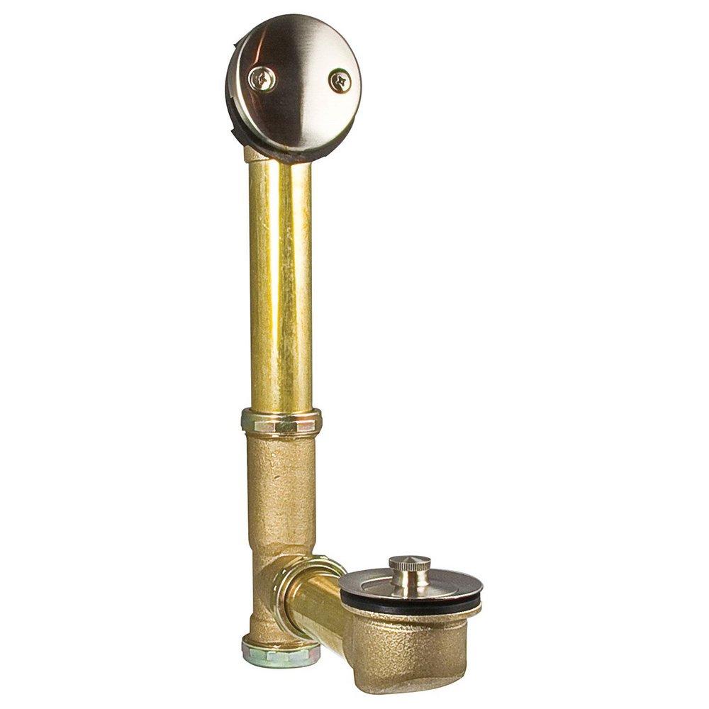 Pfister Brushed Nickel Brass Lift & Turn Drain 