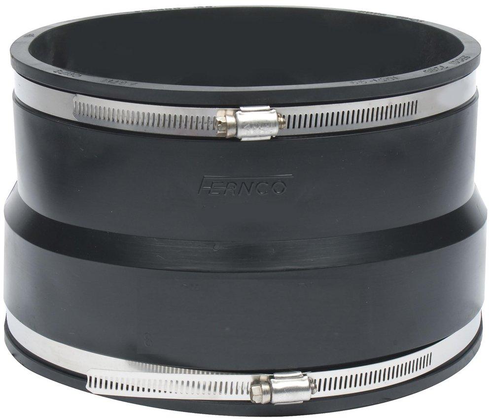 Fernco Concrete x Cast Iron and PVC Flexible Coupling 