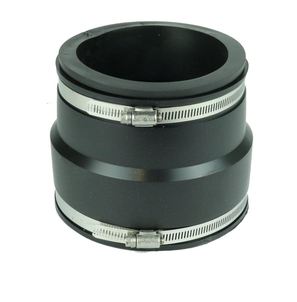 Fernco Cast Iron and Plastic Reducing Coupling 