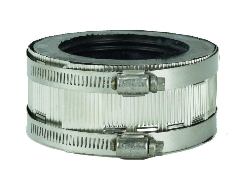 Fernco No Hub Reducing Neoprene Flexible Coupling 