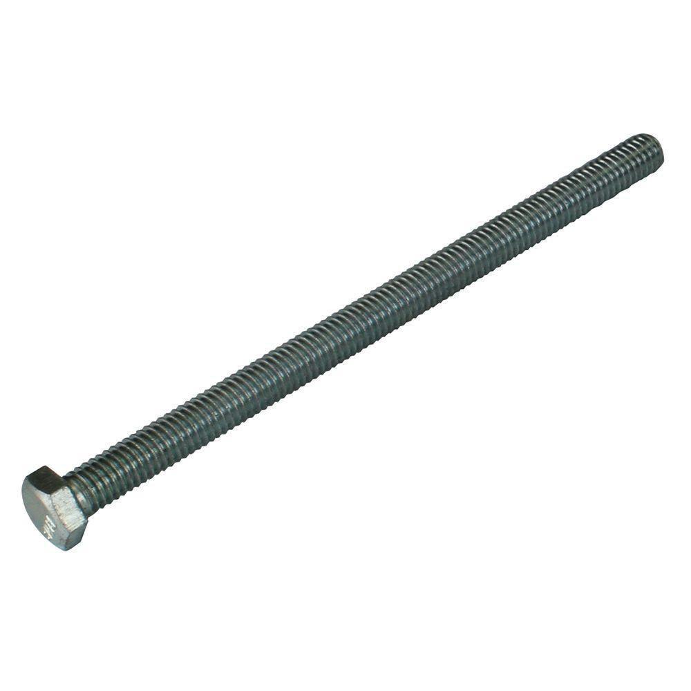 1/2 in. Zinc Hex Head Bolt 