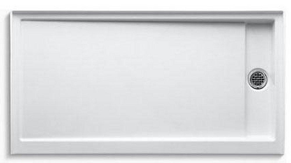 KOHLER White 60 in. Rectangle Shower Base 