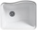 KOHLER White 25 x 22 in. Undermount Laundry Sink 