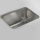 KOHLER Stainless Steel 23 x 17-1/2 in. No Hole Stainless Steel Single Bowl Undermount Kitchen Sink 