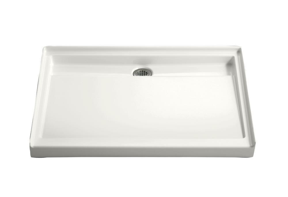 KOHLER White 48 in. Rectangle Shower Base 