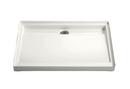 48 in. x 36 in. Shower Base with Center Drain in White