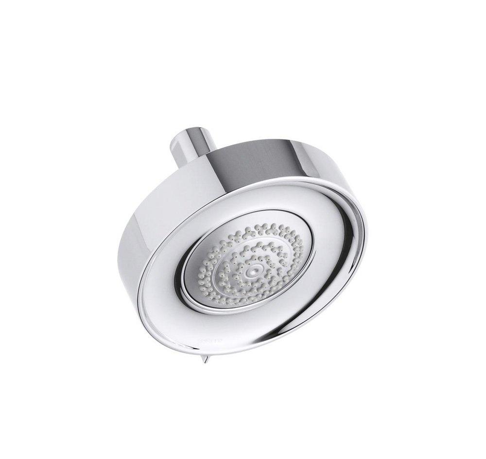 KOHLER Polished Chrome Multi Function Wide Coverage, Medium Coverage and Concentrated Showerhead 