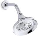 Multi Function Wide Coverage, Medium Coverage and Concentrated Showerhead in Polished Chrome