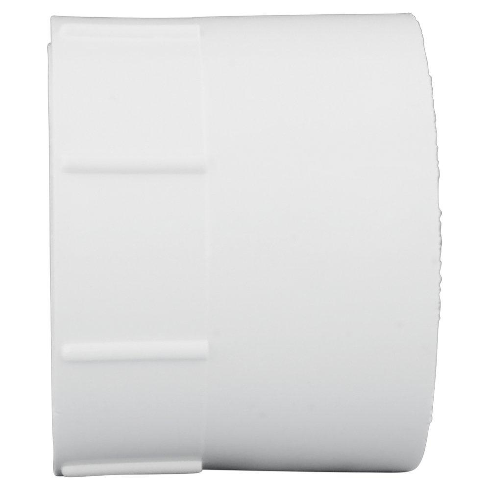 White PVC DWV Female Adapter 