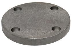 2-1/2 in. Flanged x Threaded 125# Black Cast Iron Flange