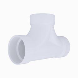 4 in. PVC DWV 2-Way Cleanout Tee