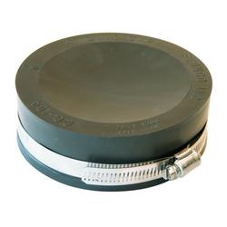 4 x 4-13/25 in. Sweat 4.3# Plastic Flexible Pipe Quick Cap