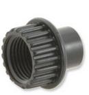 Aqualine Black Plastic Shrub Adapter 