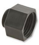 Aqualine Black Plastic Shrub Adapter 