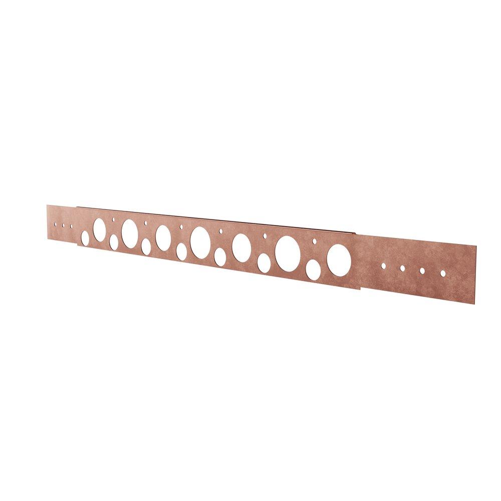 PROFLO&reg; Copper Copper Bonded Steel Pipe Support Bracket with 1/2 in. to 1 in. Holes 