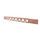 PROFLO&reg; Copper Copper Bonded Steel Pipe Support Bracket with 1/2 in. to 1 in. Holes 