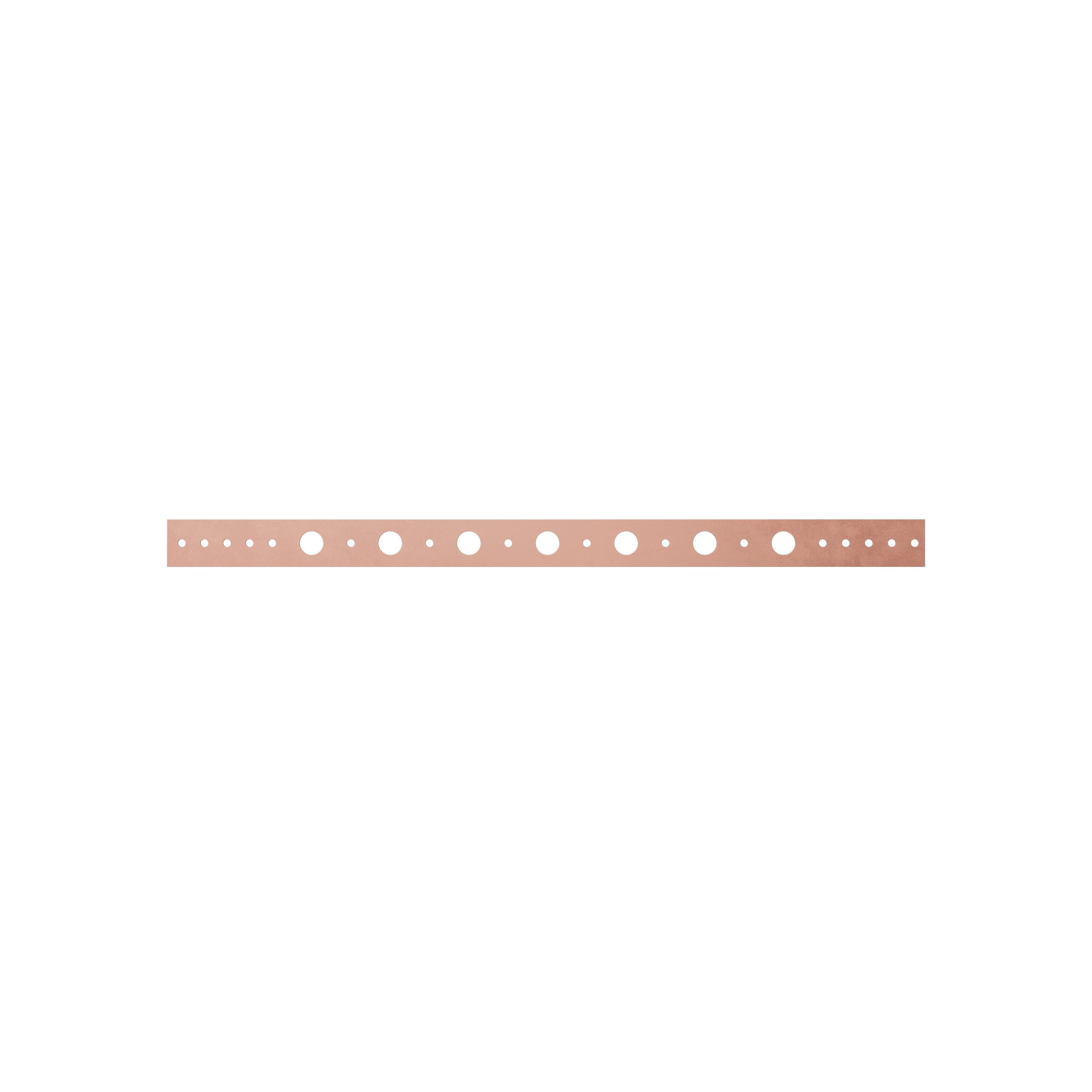 PROFLO&reg; Copper Copper Bonded Steel Pipe Support Bracket 