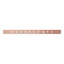 1-1/4 in. x 26 in. Copper Bonded Steel Pipe Support Bracket  with 1/2 in. Holes