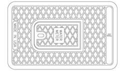 Cast Iron Meter Box Lid