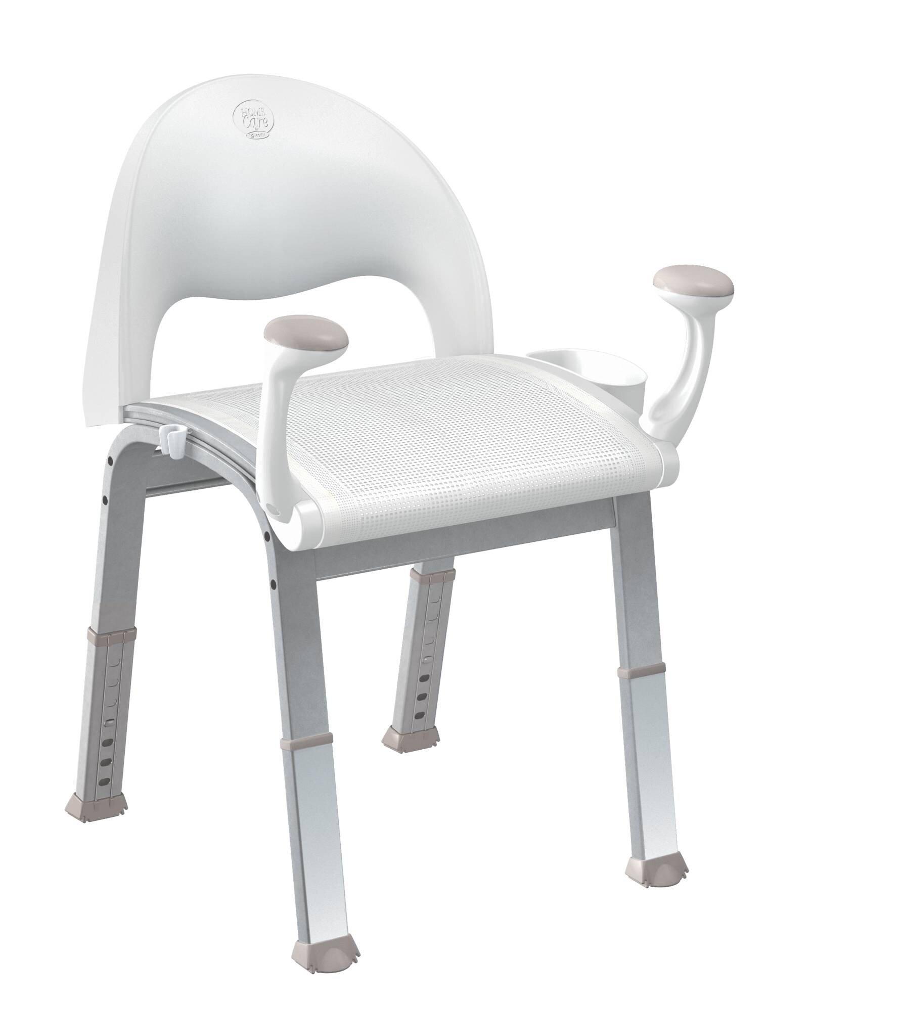 Moen Glacier Deluxe Mesh Shower Seat 