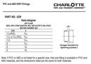 Cream 1-1/2 in. Plain End SDR 11 Plastic Pressure Pipe 
