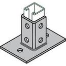 Galvanized 2 Hole Post Base 