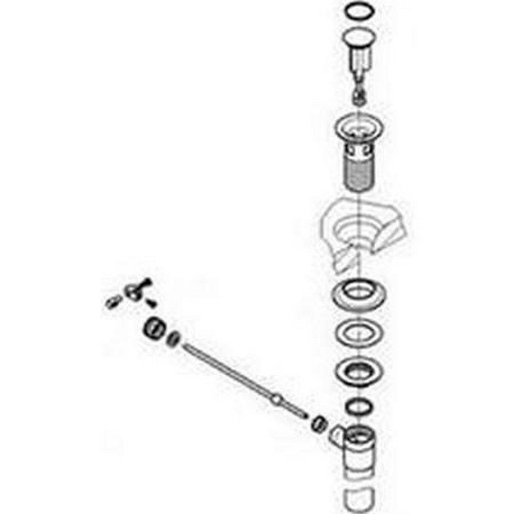 GROHE Oil Rubbed Bronze Pop-Up Drain Assembly 