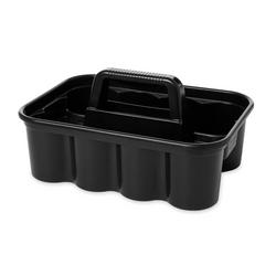 15 x 10-9/10 x 7-2/5 in. Plastic Deluxe Carry Caddy in Black