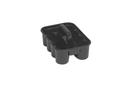 15 x 10-9/10 x 7-2/5 in. Plastic Deluxe Carry Caddy in Black