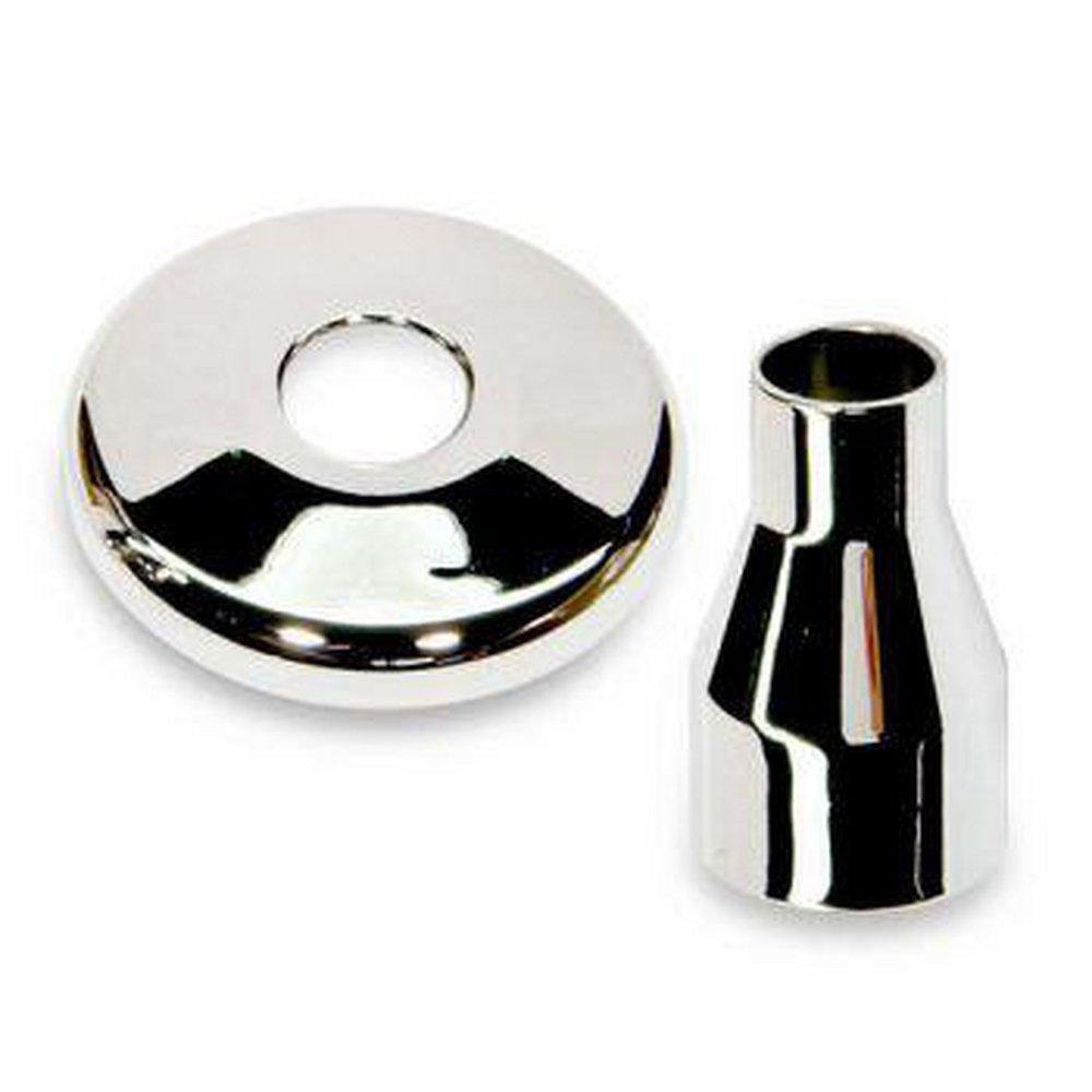 Uponor Chrome 1/2 in. Plastic Solid Escutcheon 