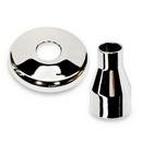 Uponor Chrome 1/2 in. Plastic Solid Escutcheon 