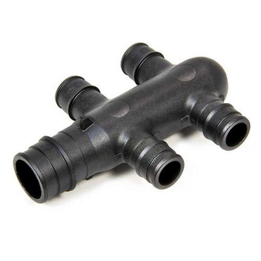 Uponor EP Branch Opposing-Port Tee 4 Outlets 