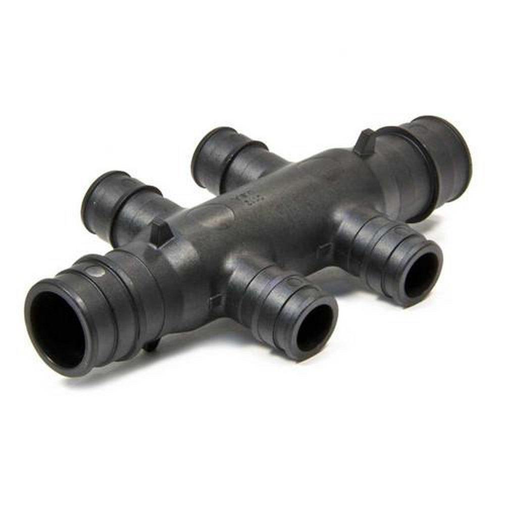 Uponor EP Opposing-Port Tee 4 Outs 