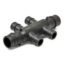 Uponor EP Opposing-Port Tee 4 Outs 