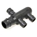 Uponor PEX Expansion Plastic Manifold with 3 Outlet 