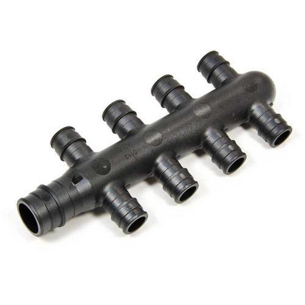 Uponor EP Branch Opposing-Port 8-Outlet PEX Tee 