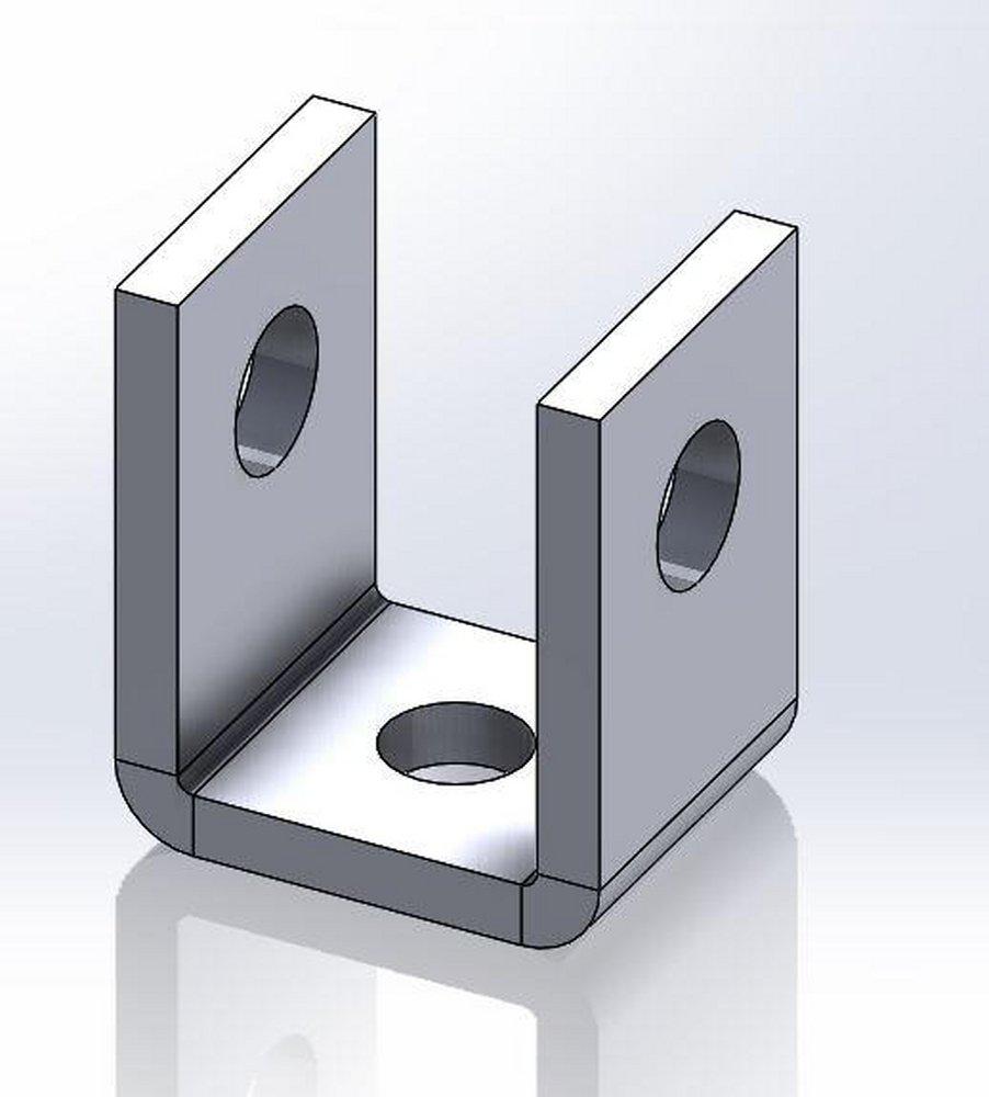 Empire Industries 1 in. Carbon Steel Beam Attachment Beam Clamp Ferguson